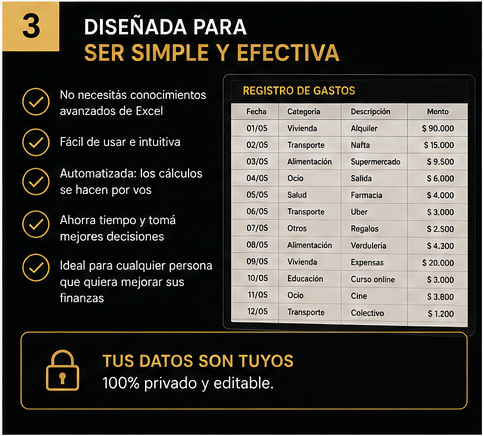 IEC | Mi Economía en Orden - Plantilla de Finanzas Personales