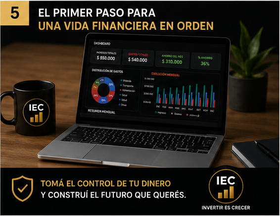 IEC | Mi Economía en Orden - Plantilla de Finanzas Personales